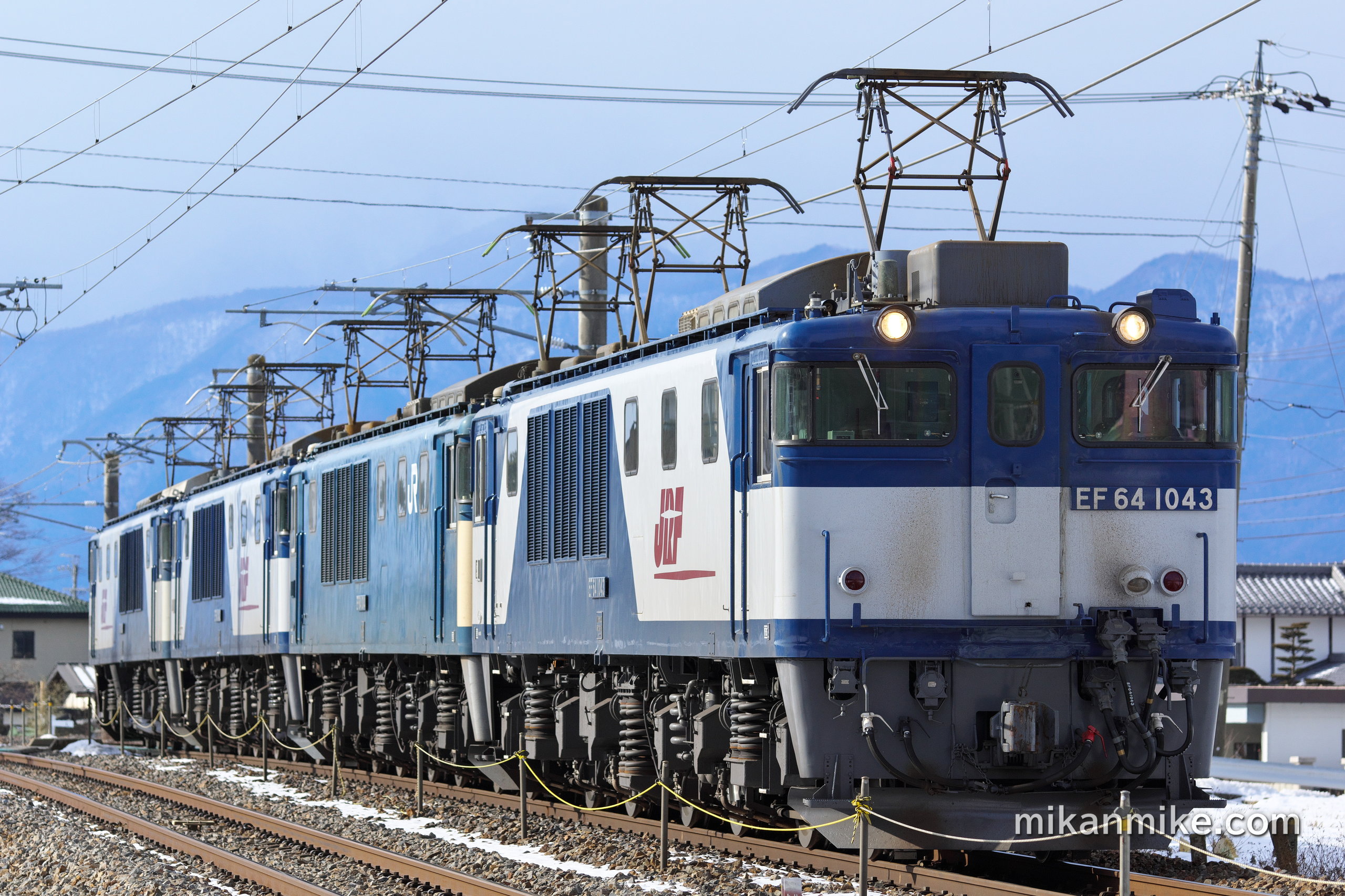 4重連】EF64-1000番台 4重連で運転（2013/1/1） | mikanmike ～てすと