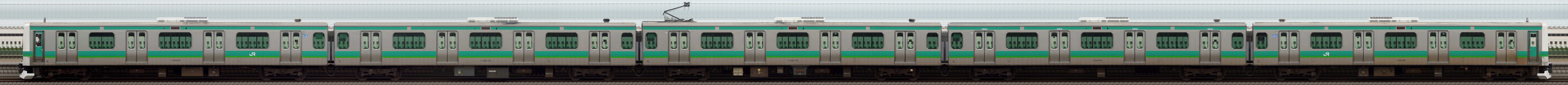 2016-07-27-E231系マト133編成　列車サイドビュー